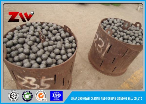 Mineral Processing forged steel ball 60mn B2 HRC 60-68 High Hardness