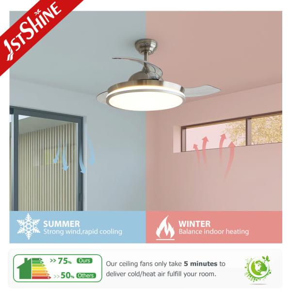 1stshine DC Motor Ventilador de teto A solução definitiva para um espaço silencioso e elegante