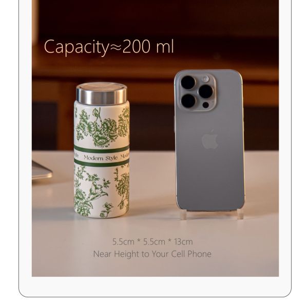 Food Safe 316 Stainless Steel Flask Cup Custom Portable Kettle For Outdoor Activities