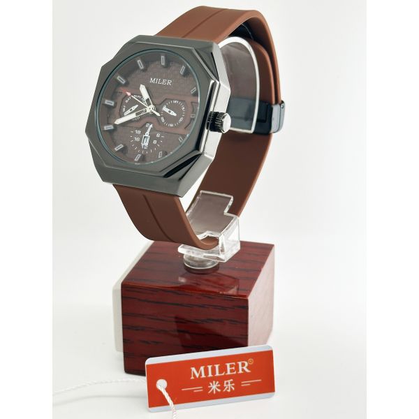 OEM / ODM Sporty Silicone Strap Waterproof Lady and Men Watch Couple Watch