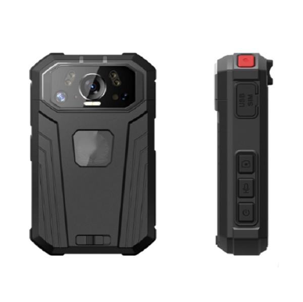 4G Body Worn Camera Chest-mounted For Security Guards