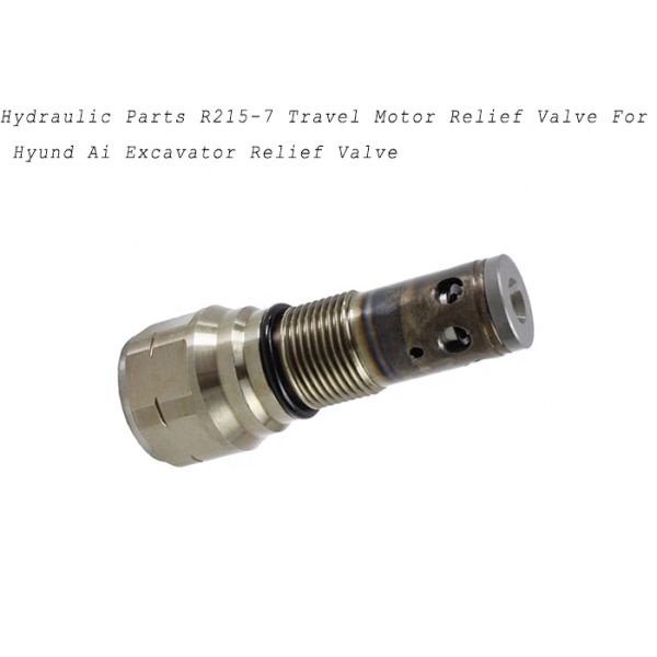 Hyundai Hydraulic Pump Motor Parts R215-7 Travel Motor Relief Valve