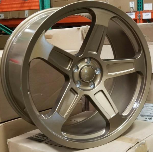 22 Rims Demon Style Bronze Dodge Replica Wheels Fit Challenger Charger 300C RWD