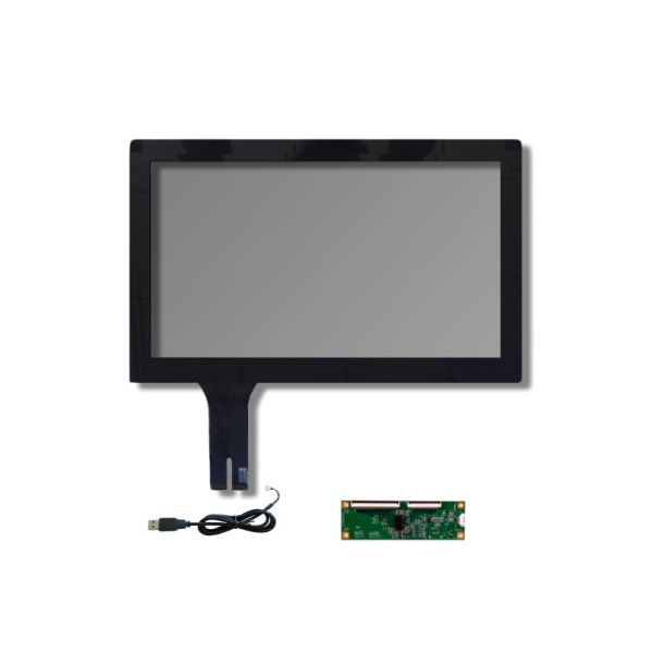 PCAP 8 Inch Touch Screen Panel For Car Navigators I2C Interface 5 Points