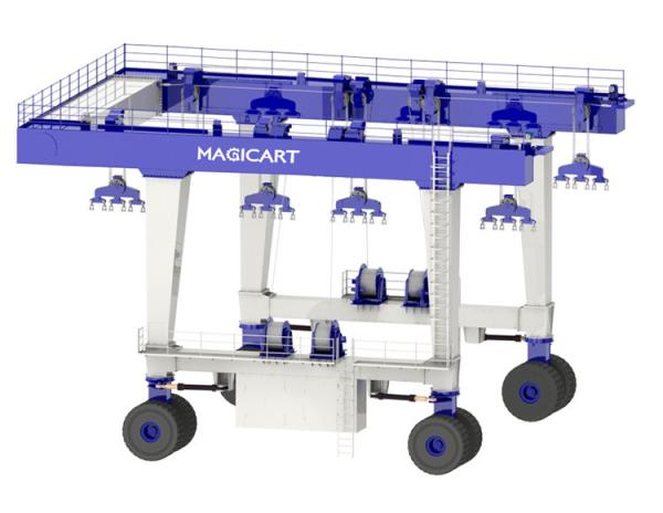 Mobile Boat 40 Ton Boat Lifting Gantry Crane For Lift Hoist