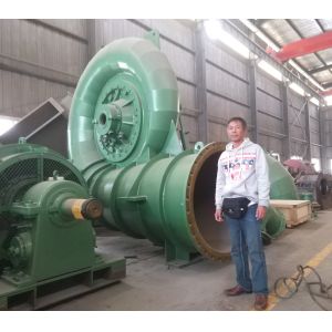 0.96 M Diâmetro de entrada do corredor Guia de válvula de turbina Partes de substituição para e desempenho