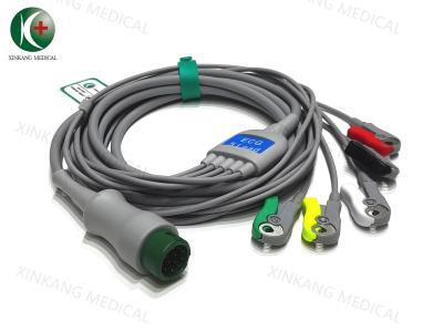 Cable de derivación de ECG personalizable compatible con monitores de pacientes
