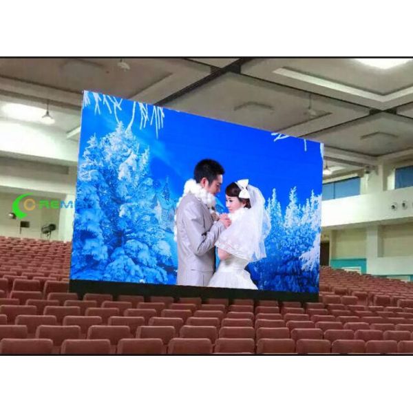 Wall Large P3 P5 Rental LED Display , Cabinet LED Media Screen Video Effect