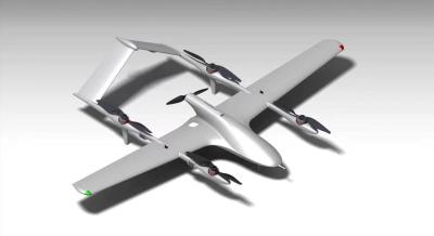 HX-2580 Vertical take-off and landing multirotor drone Toray 3K carbon fiber