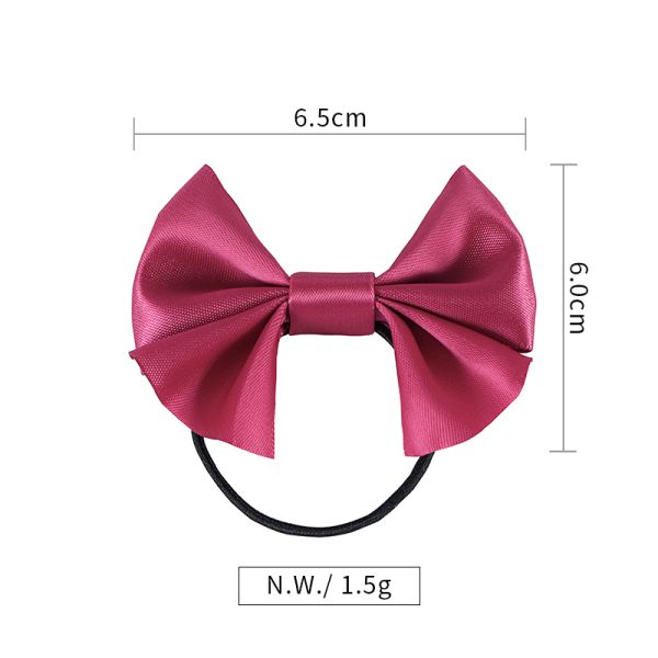 Customized Hair Accessories Baby Girls Satin Ribbon Bows Hair Bow Clips