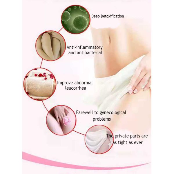 Advanced Brown Yoni Pearls Vagina Detox Herbal Clean Point Tampon Private Parts Detoxification Department Of Gynaecology