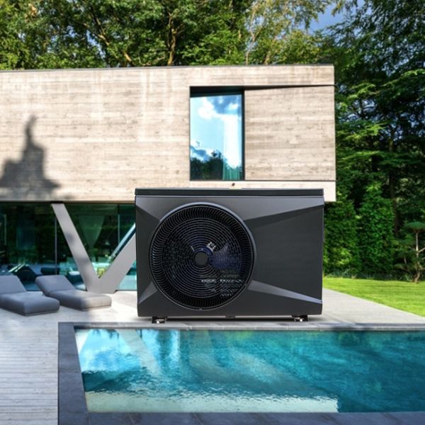 15.8 COP Swimming Pool Air Source Heat Pump Inverter 30KW Water Heating CE