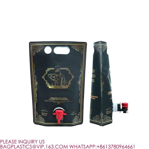 Bib Bag Wine Juice Drinks Oil Packaging Bag Heat Seal Beverage Customization juice bags