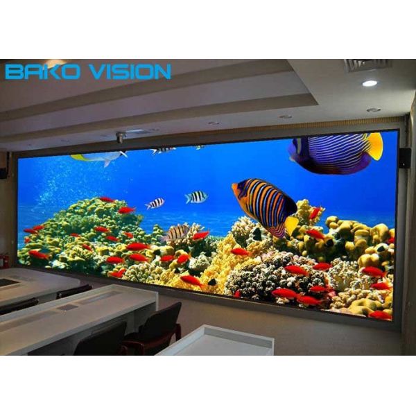 Front service P3 Indoor Fixed Led Display with Kinglight Leds for Shopping mall