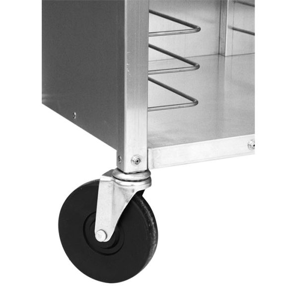 RK Bakeware China 15 лотков алюминиевая автомобильная прокатная стойка для пиццы для пиццерий и ресторанов