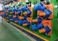 Max 120m / Min Thickness 2 - 8 Mm Welded Pipe Making Machine Green Color