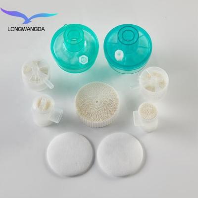 O absorvente do cambista da umidade do calor filtra o papel molhado ondulado de papel
