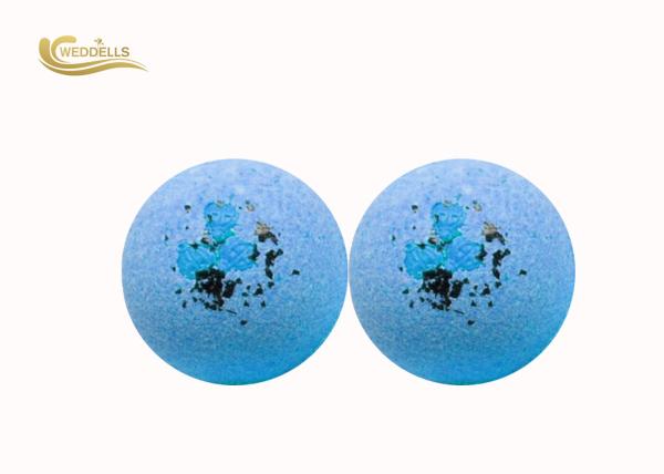100% Natural Flower Bath Bomb , Handmade Bath Bombs With Custom Sticker