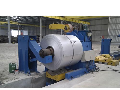 Linha cortada de aço do comprimento do PLC peso 10 da bobina de 600 - de 1250mm - 20T bobina OD 1200mm