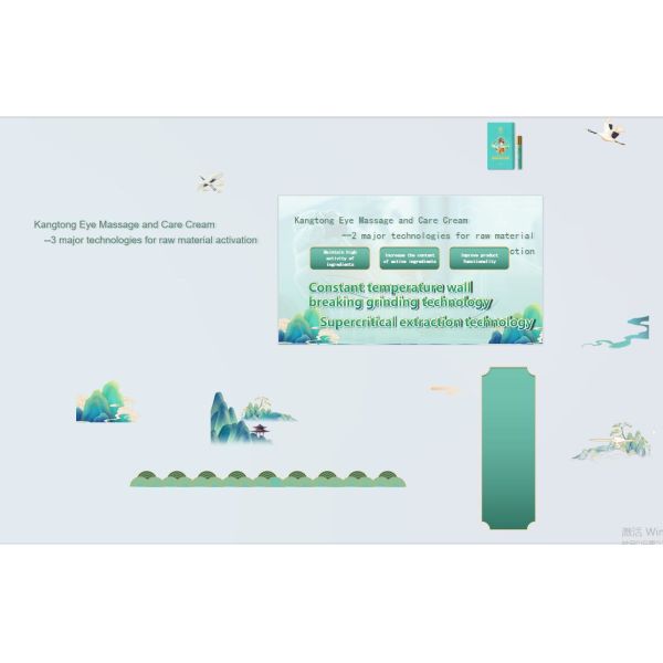Kangtong Eye Massage and Care Cream to Solute Eye Sub-health problems