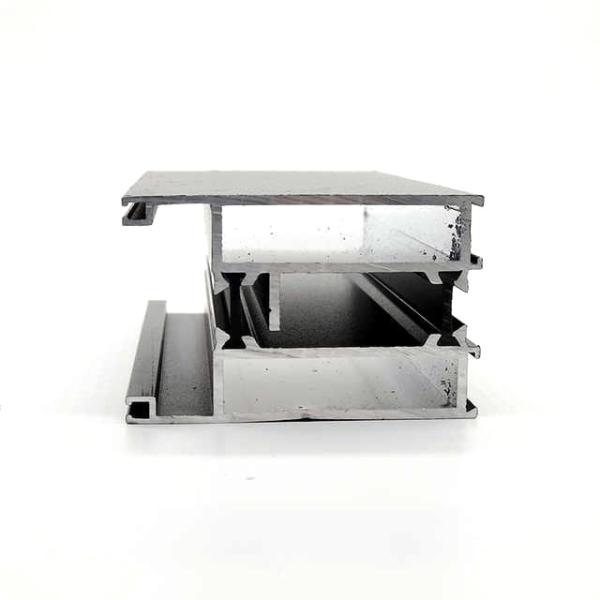 Thermal Adiabatic Bespoke Black Anodized Aluminium Door Profiles