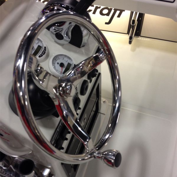 Control Knob Include Stainless Steel Boat Steering Wheel High Wear Resistance