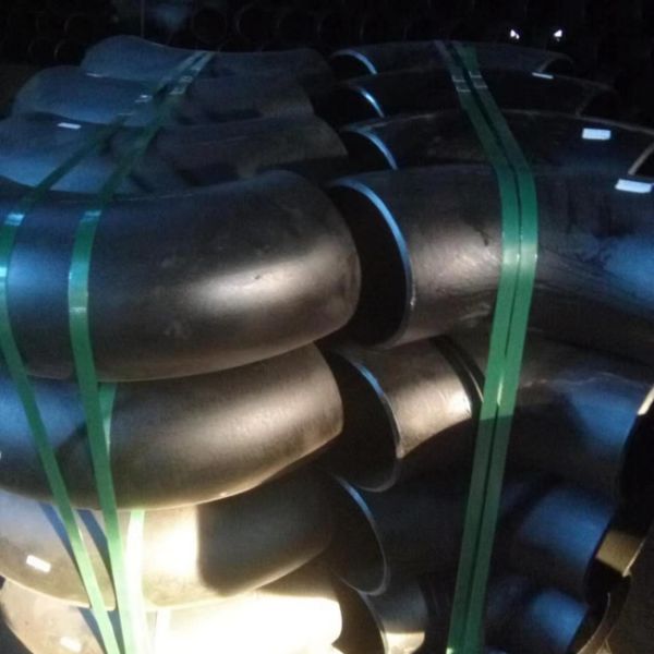 ISO Carbon Steel Pipe Fittings 2 Inch 90 Degree Black Pipe Elbow