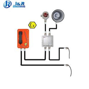 Водонепроницаемый GSM взрывозащищенный IP-телефон Горячая линия Сверхмощный аварийный телефон