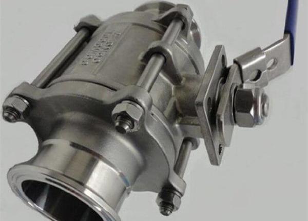 High Sealing Stainless Steel Ball Valve BPE Sanitary Pipe Fittings With Viton Seats
