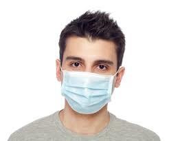 No Valve Elastic Earloop 17.5cm*9.5cm Surgical Mouth Mask