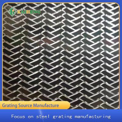 Fio decorativo Rhombic resistente à corrosão Mesh Panels Customized