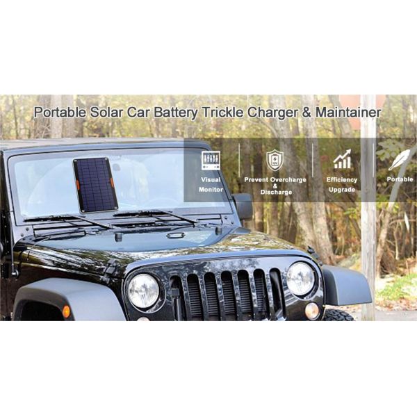 Направленная на 12 В солнечная батарея панель зарядки водонепроницаемая 10 Вт