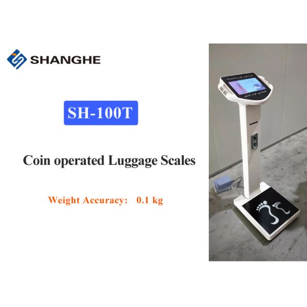 Эксплуатируемая монеткой доставка масштаба багажа аэропорта и регуляция - анализ жировых отложений 100t