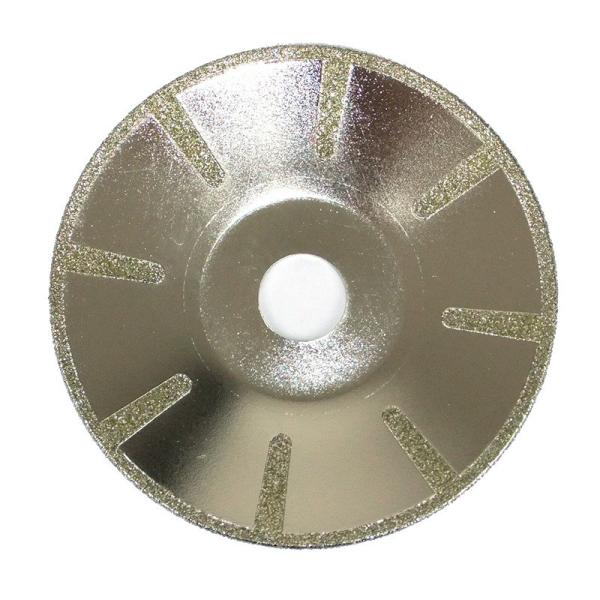 Discos de corte de metal de 9 polegadas Eletroplatado lâmina de serra de diamante para corte de aço inoxidável