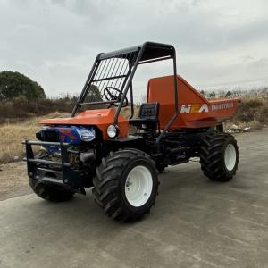 Tractor de óleo de palma de eixo traseiro 4WD 1250kg Velocidade PTO 240-1340rpm