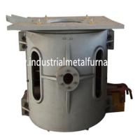 300kg four à induction industriel de 1150 degrés pour l'aluminium de fonte de cuivre Shell