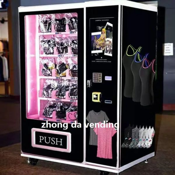 Euro Standard 49 Inch Full Touch Screen  Vending Machine Credit Card and Token Payment System for Beauty Products