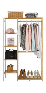 Wood Plant Stand Ladder Plant Shelf, Flower Pot Display Rack Freestanding Planter Holder for Organizer Multiple