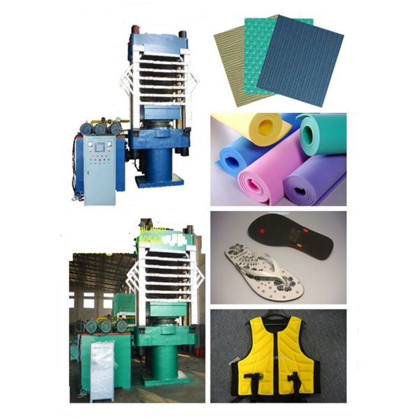 XLB-1400*1500*6 High Working Efficiency And Work Stably Hydraulic Hot Press For EVA Foam Vulcanizing