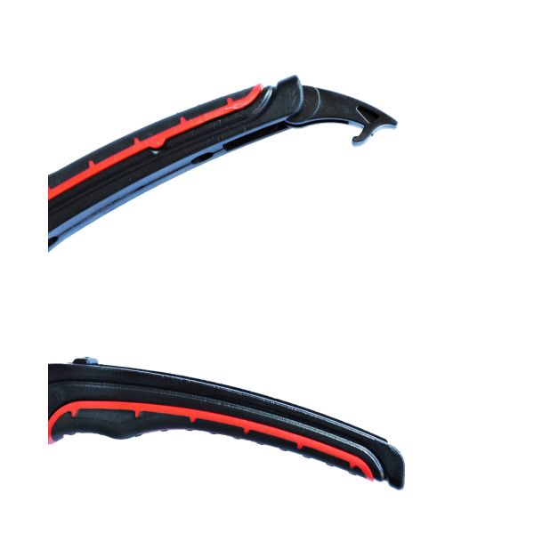 Al Alloy Plastic Pipe Cutter 63mm 75mm Soft Rubber Body SK5 Teflon Blade Ratchet Handle