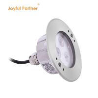 3W resistente à água IP68 LED piscina subaquática luz 316 SS RGB DMX512 luz de lago