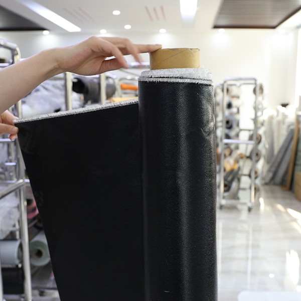 Stainless Steel Wire Reinforced PU Coated Fiberglass Cloth For Fire Curtain
