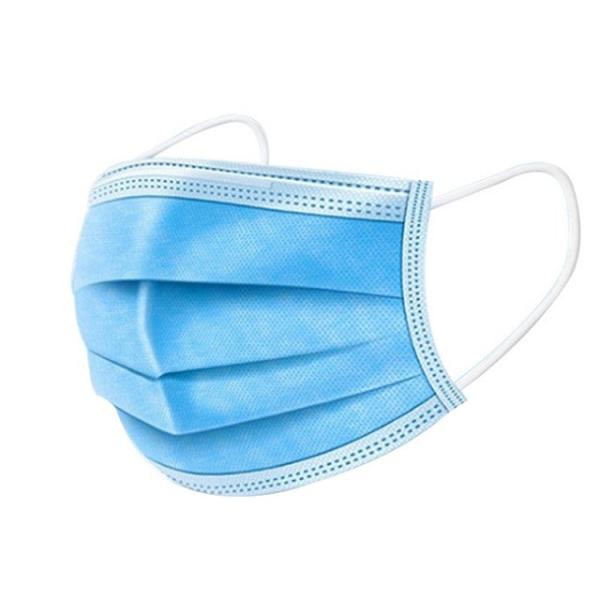 Non Irritating Disposable Medical Face Mask  4 Ply Non Woven Fabric Mask