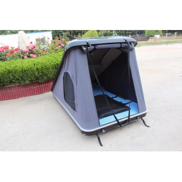 Beige HARD TOP Tent ON THE ROOF OF THE CAR TENT with Quick Automatic Opening 2019