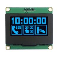 SSD1309 Pantalla OLED de 1,54 pulgadas Placa de PCB más grande azul 128x64 I2C Pantalla OLED