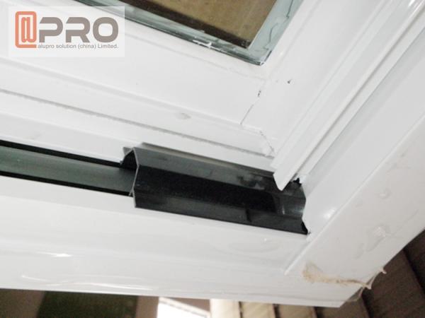 O pó revestiu o único impacto Windows francês do furacão de Hung Window Custom Lift Up