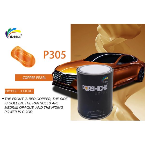 Pintura não tóxica de cobre de automóvel de pérola resistente a intempéries Anti-UV acabamento brilhante