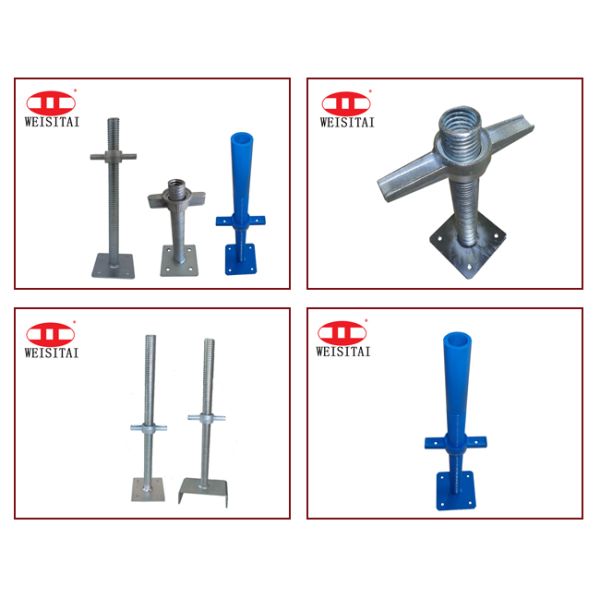 SGS Approved Q235 Scaffolding Adjustable Base Jack