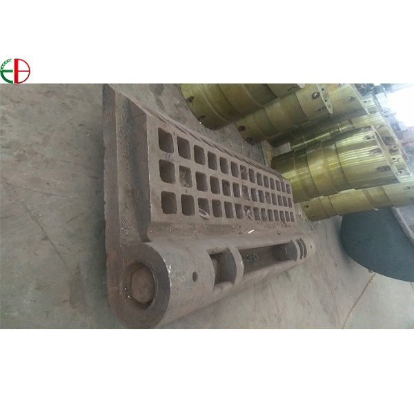 High Mn Jaw Crusher Wear Spare Parts Jaw Plate Replacement Jaw Crusher Liners EB19048