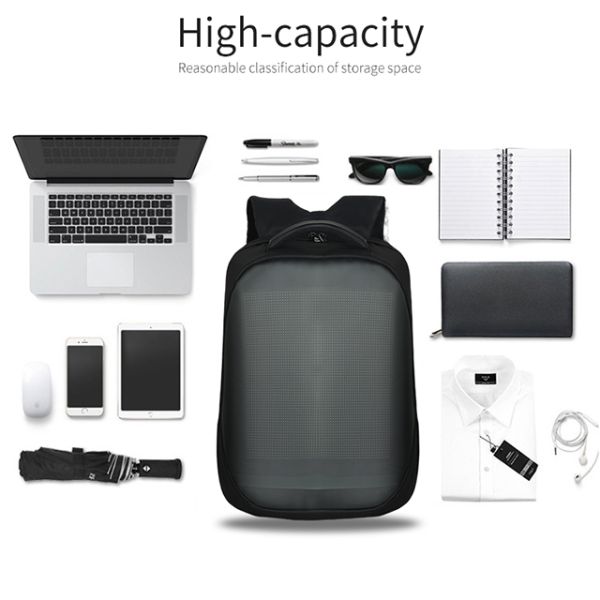 Soft Handle LED Display Backpack Your Perfect Companion for Outdoor Advertising